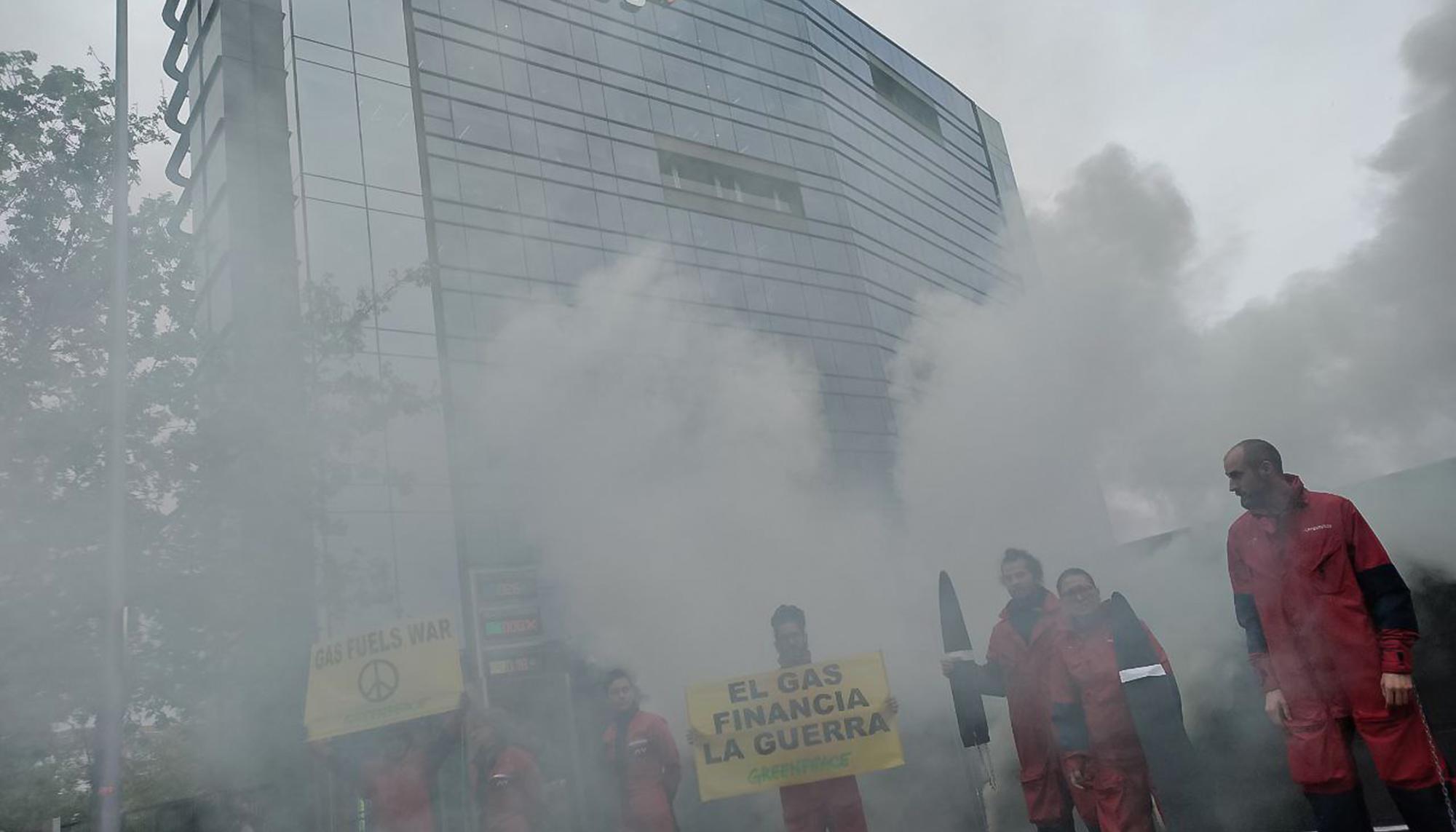 Accion Greenpeace Naturgy